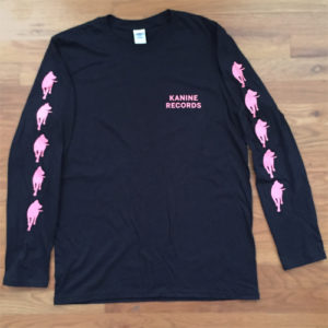 Kanine Records Black Long Sleeve Shirt